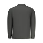 Black Cotton Men's Polo Shirt