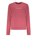 Rotes Baumwoll-Sweatshirt für Damen