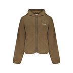 Braunes Polyester Damen Sweatshirt