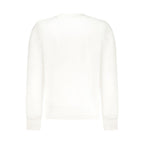 White Cotton Men's Sweatshirt