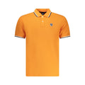 Orange Cotton Men's Polo