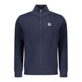 Blue Cotton Men Sweatshirt