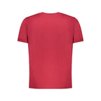 Red Cotton Men T-Shirt
