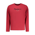 Rotes Baumwoll-Herren-T-Shirt
