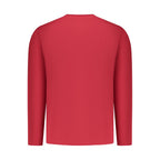 Rotes Baumwoll-Herren-T-Shirt