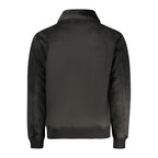 Black Polyurethane Men Jacket