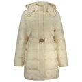 Beige Polyamide Women's Jacket