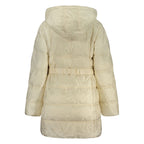 Beige Polyamide Women's Jacket