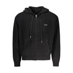 Black Organic Cotton Men's Cardigan