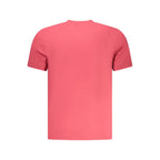 T-shirt da uomo in cotone rosso