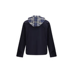 Blue Polyester Rain Coat