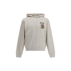 Graues Baumwoll-Sweatshirt