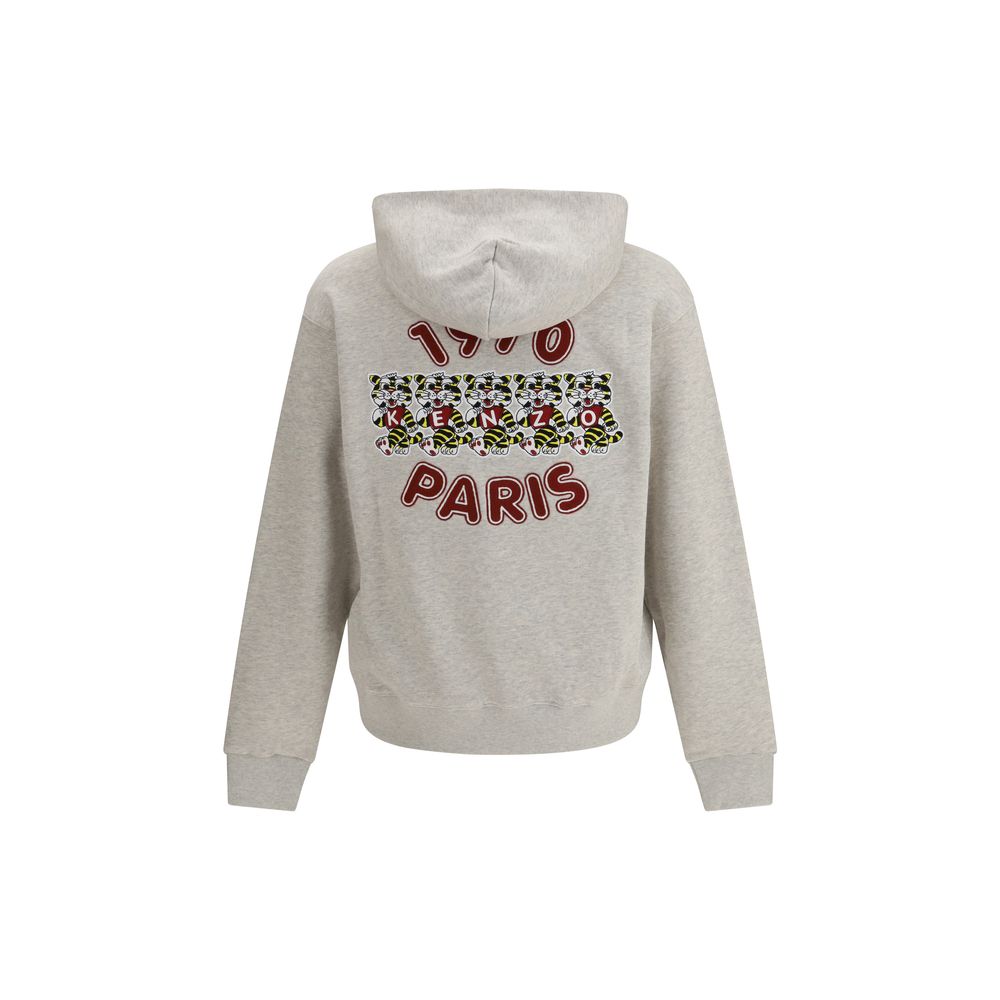 Graues Baumwoll-Sweatshirt