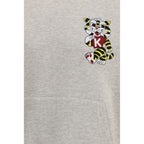 Graues Baumwoll-Sweatshirt