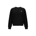 Schwarzes Baumwollsweatshirt