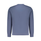 Herren-Sweatshirt aus blauer Baumwolle