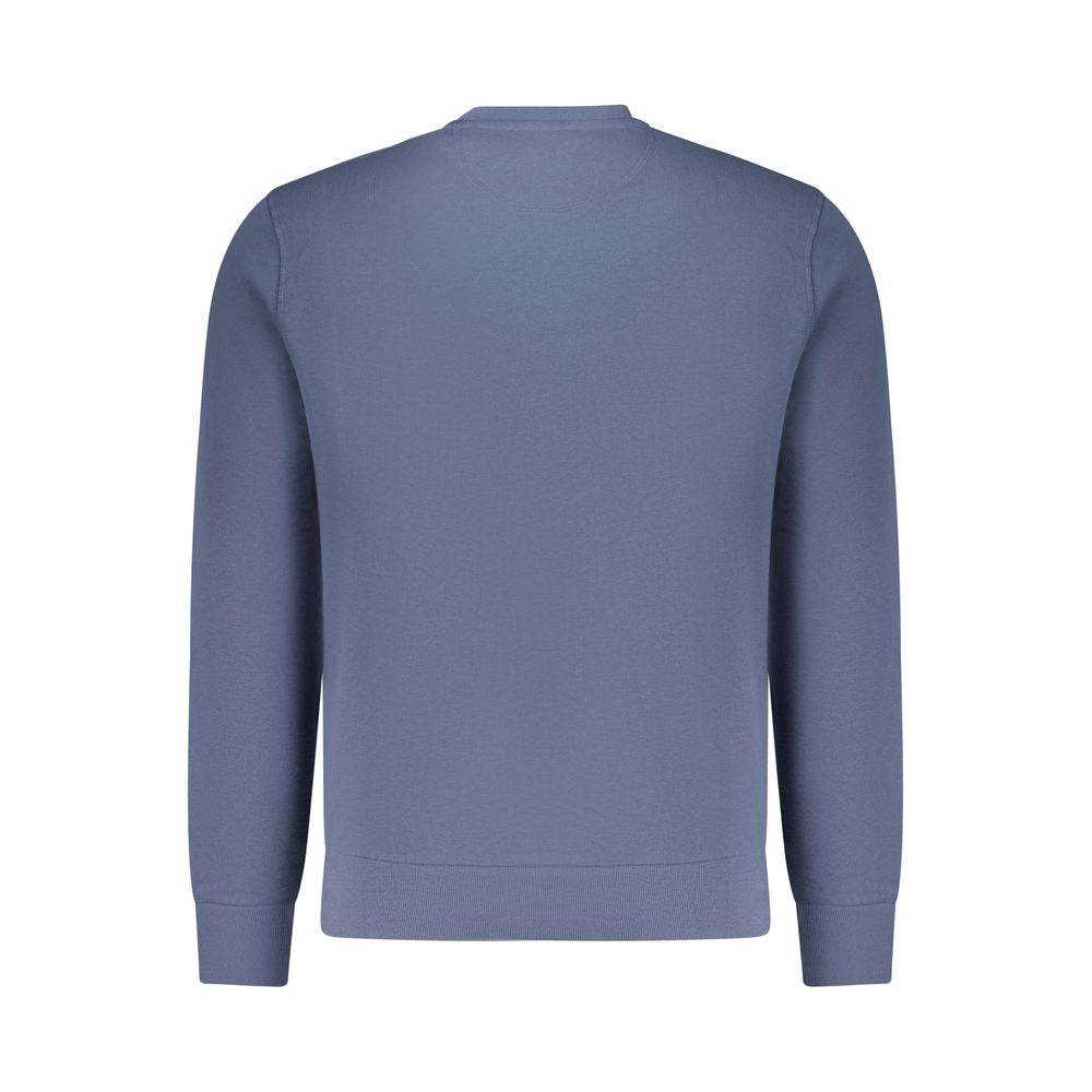 Herren-Sweatshirt aus blauer Baumwolle