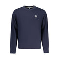 Blaues Herren-Sweatshirt aus Baumwolle
