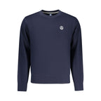 Blaues Herren-Sweatshirt aus Baumwolle