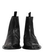 Chelsea Boots Herren Kurze Stiefeletten Schwarz