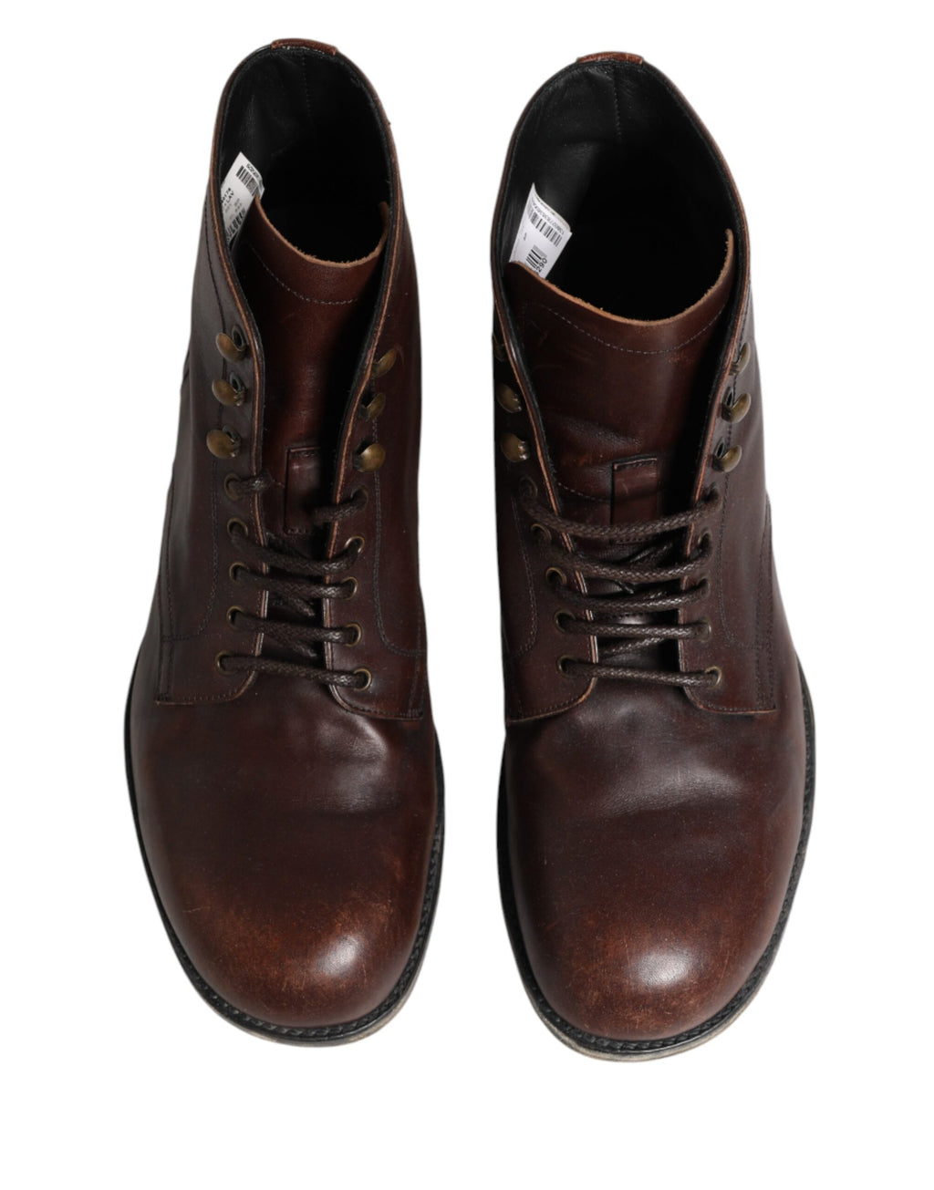 Braune Schnürstiefeletten Herrenschuhe