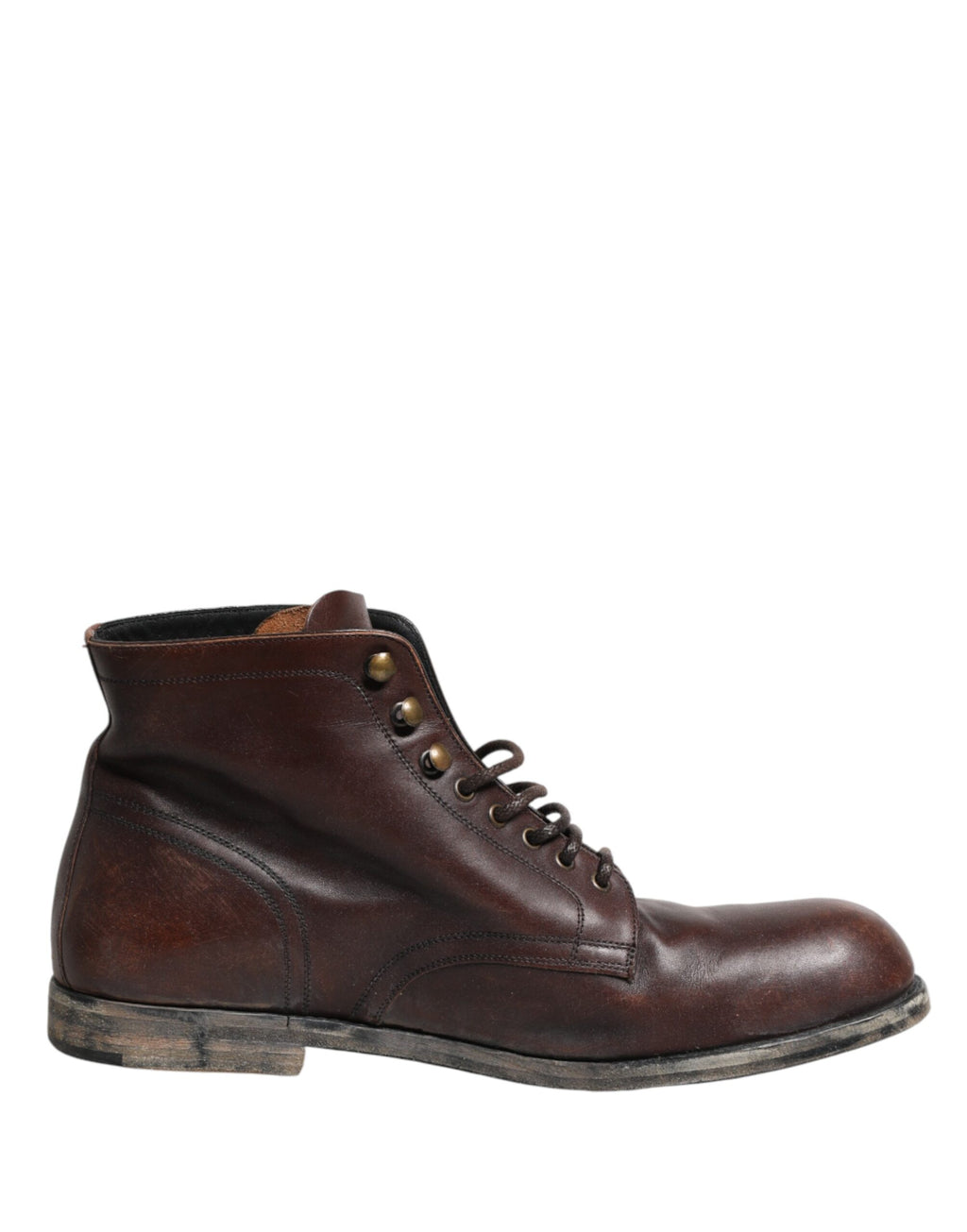 Braune Schnürstiefeletten Herrenschuhe