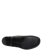 Schwarze geschnürte kurze Stiefeletten Herrenschuhe