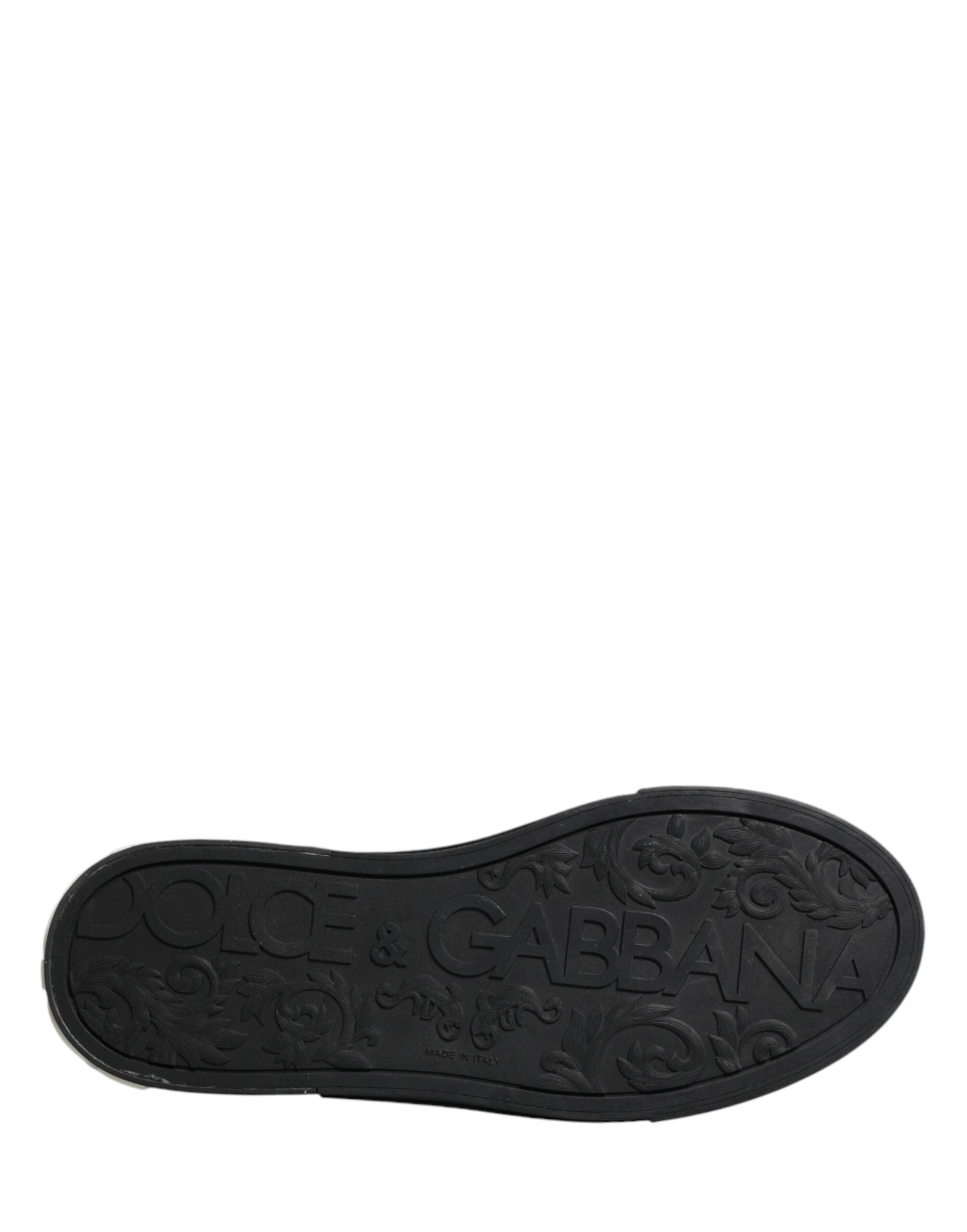 Blaue Slip-On Herren-Sneaker aus Canvas mit Verzierungen