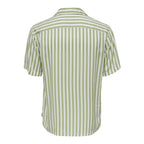 Bicolor-Hemd mit Baumwollmuster