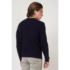 Blue Marabou Sweatshirt