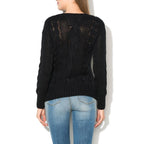 Black Wool Sweatshirt