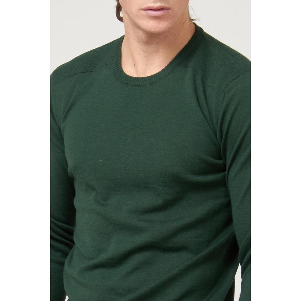 Grünes Marabou-Sweatshirt
