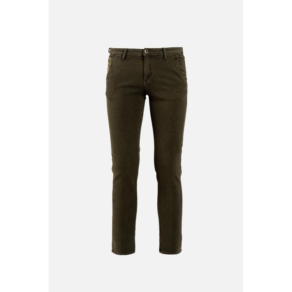 Braune Freizeithose aus Baumwolle