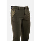 Braune Freizeithose aus Baumwolle