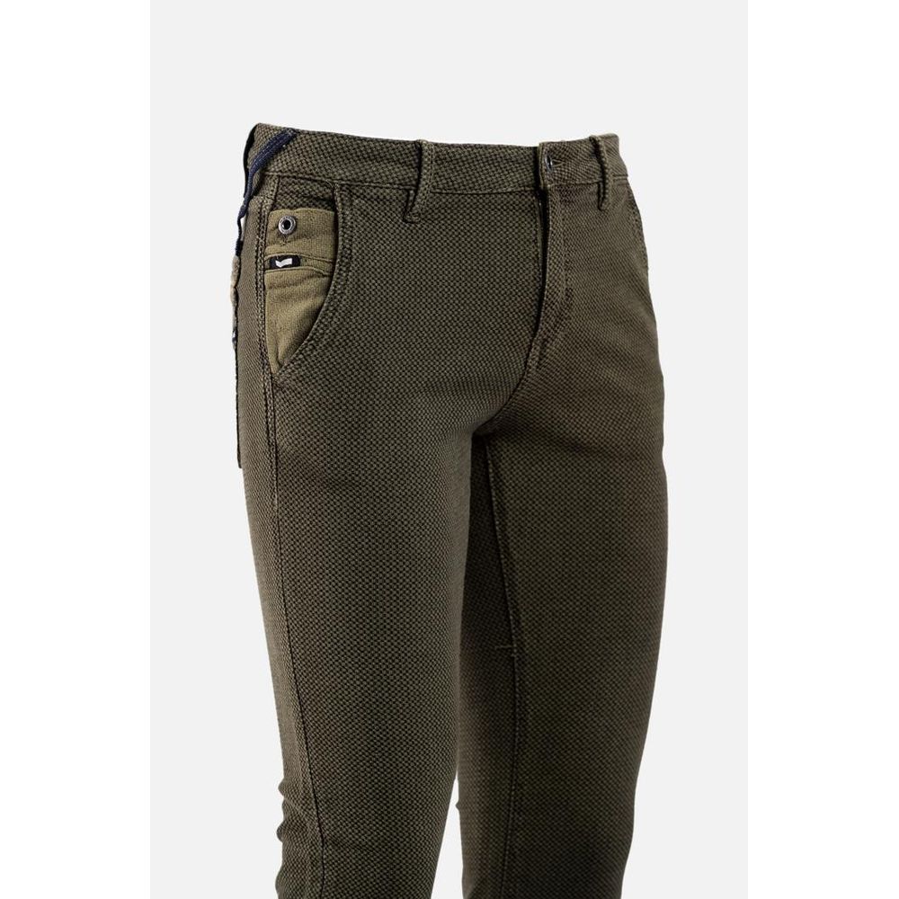Braune Freizeithose aus Baumwolle