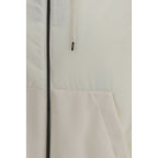 White Polyamide Shell Jacket