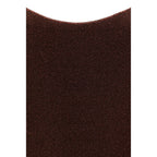 Brown Metal One-Piece Swimsuit
