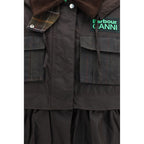 Brown Cotton Coat
