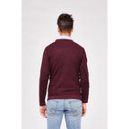 Bordeaux Wool Sweatshirt
