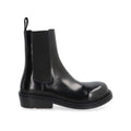 Black Calfskin Ankle Boots