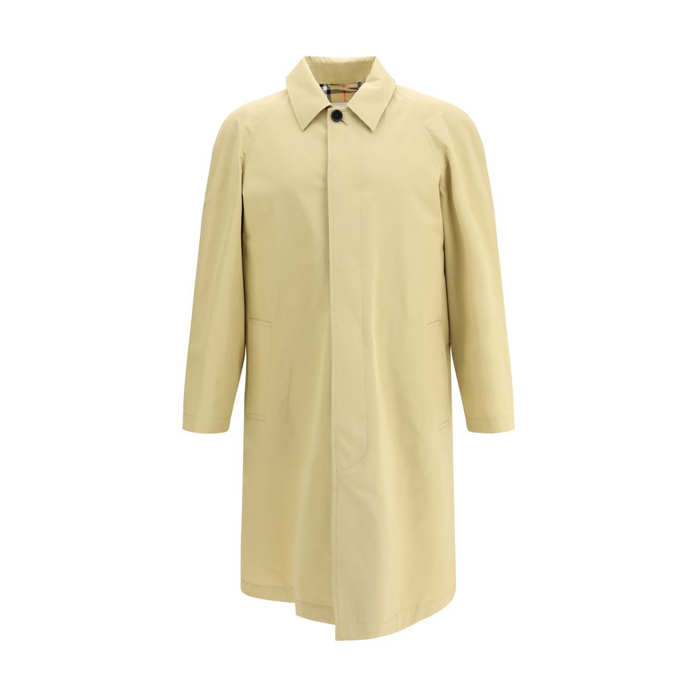 Beiger Baumwoll-Trenchcoat