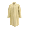 Beiger Baumwoll-Trenchcoat