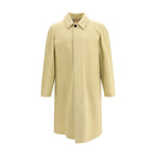 Beiger Baumwoll-Trenchcoat