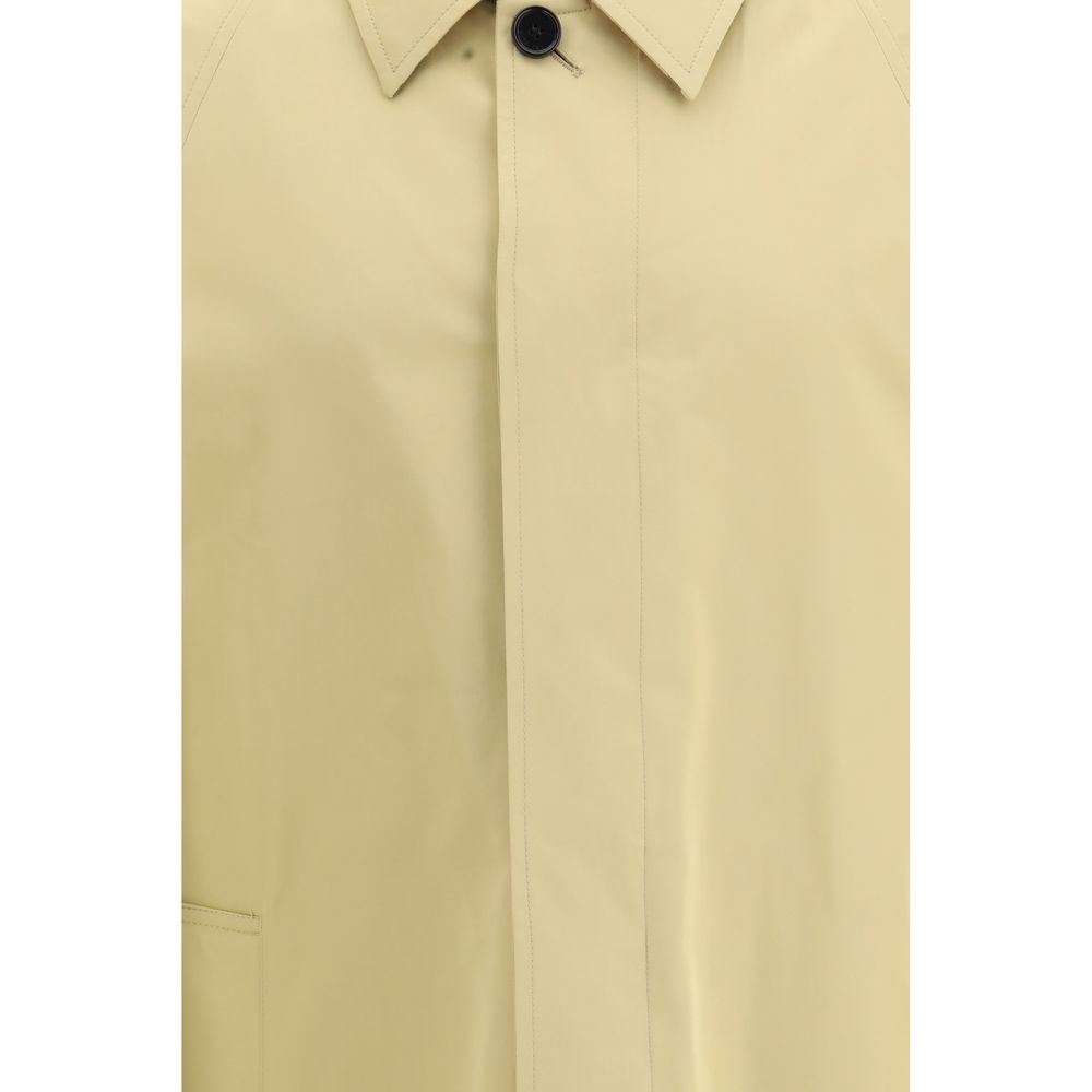 Beiger Baumwoll-Trenchcoat
