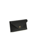 Black Calf Leather Bos Taurus Clutch Bag