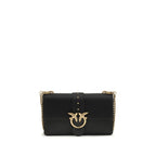 Black Calf Leather Bos Taurus Shoulder Bag