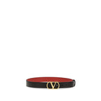 Black Calf Leather Bos Taurus Belt