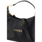 Black Calf Leather Bos Taurus Handbag