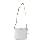 Weiße Schultertasche aus Leinen