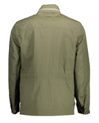 Braune Polyamid-Shell-Jacke